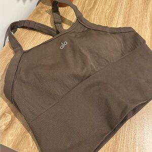 Alo Ribbed Favorite Bra Tank